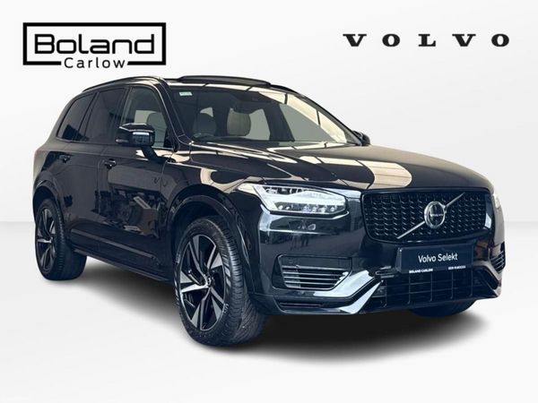 Volvo XC90 SUV, Petrol Plug-in Hybrid, 2022, Black