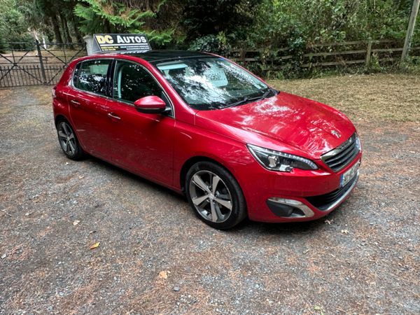 Peugeot 308 Hatchback, Diesel, 2014, Red