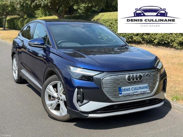 Audi Q4 e-tron SUV, Electric, 2024, Blue