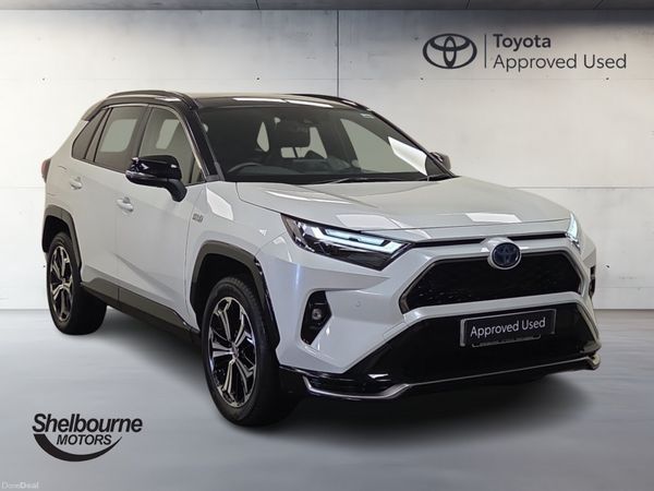 Toyota RAV4 Estate, Petrol Hybrid, 2023, White