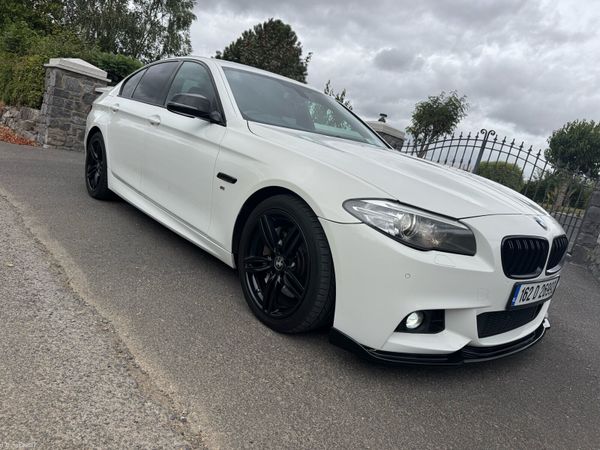 BMW 5-Series Saloon, Diesel, 2016, White