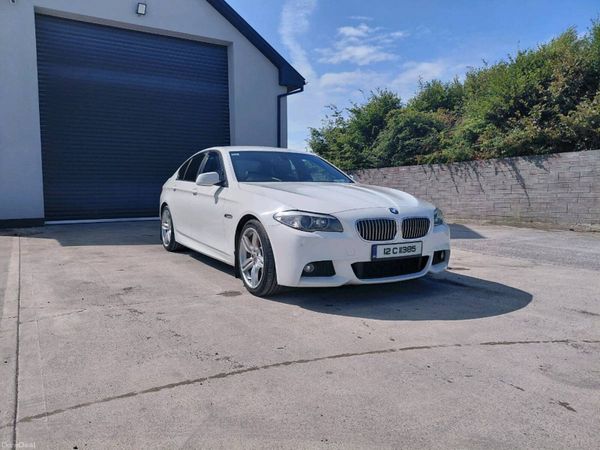 BMW 5-Series Saloon, Diesel, 2012, White