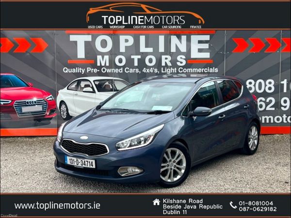 Kia Ceed Hatchback, Diesel, 2013, Blue