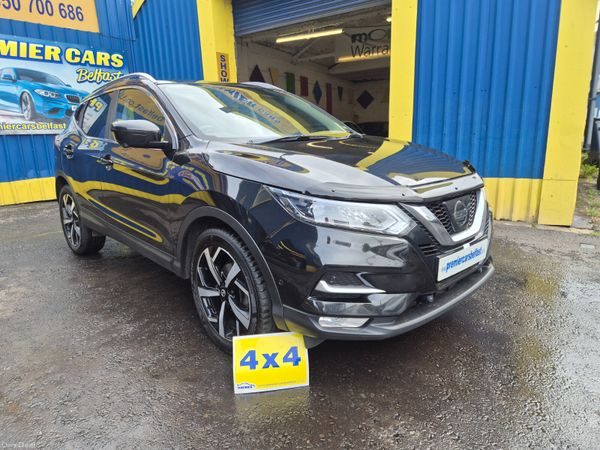 Nissan Qashqai SUV, Diesel, 2017, Black