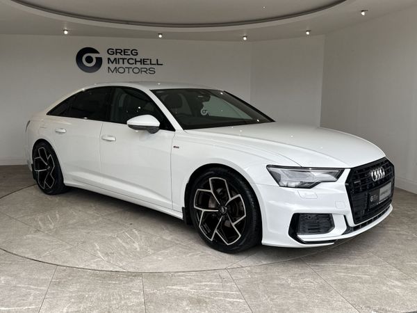Audi A6 Saloon, Diesel Hybrid, 2023, White