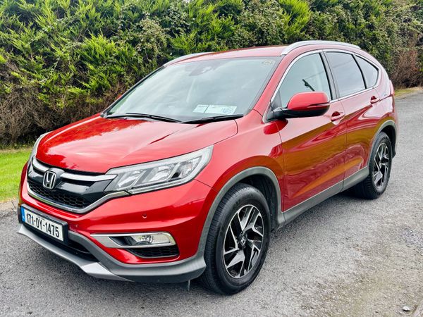 Honda CR-V SUV, Diesel, 2017, Red