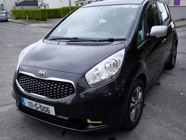 Kia Venga MPV, Diesel, 2017, Black
