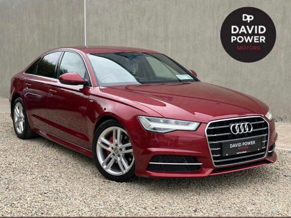 Audi A6 Saloon, Diesel, 2017, Red