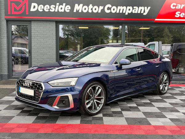 Audi A5 Coupe, Diesel Hybrid, 2023, Blue