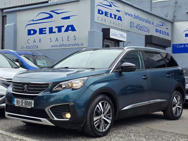 Peugeot 5008 SUV, Diesel, 2018, Blue