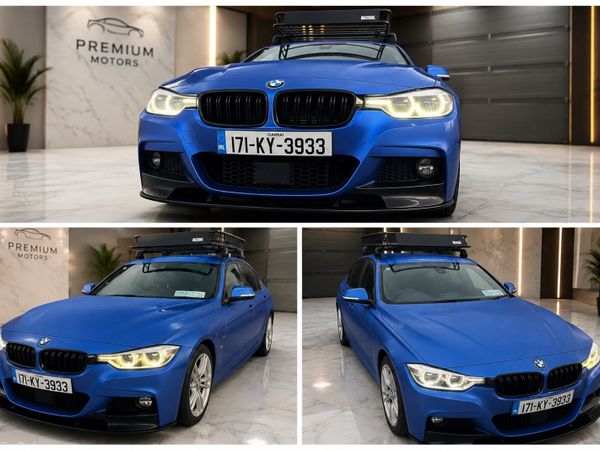 BMW 3-Series Saloon, Petrol Plug-in Hybrid, 2017, Blue