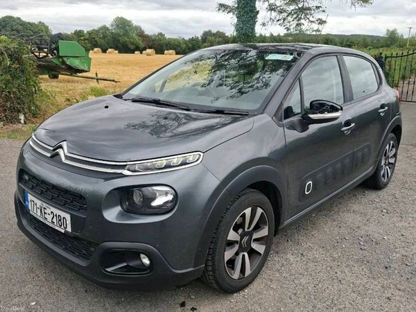 Citroen C3 Hatchback, Petrol, 2017, Grey