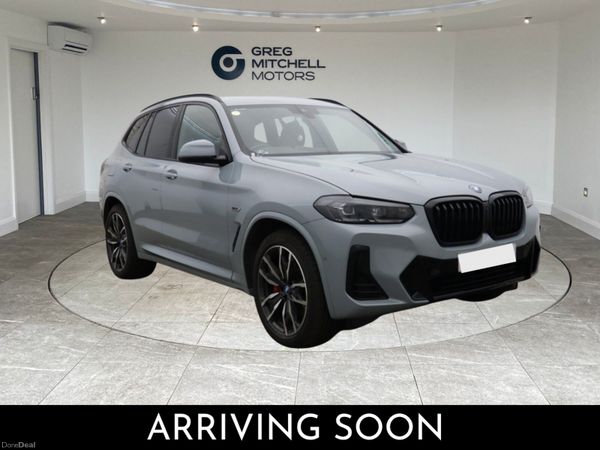 BMW X3 SUV, Petrol Hybrid, 2022, Grey