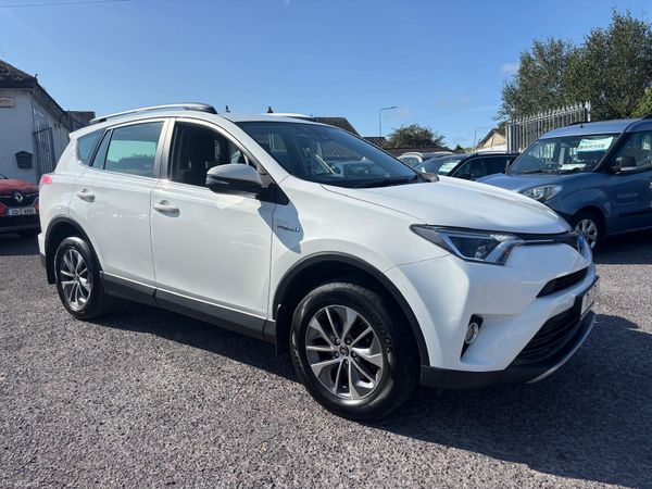 Toyota RAV4 SUV, Petrol Hybrid, 2018, White