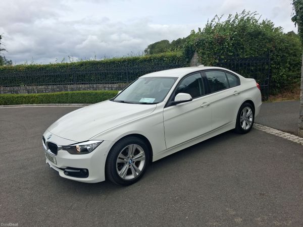 BMW 3-Series Saloon, Diesel, 2014, White