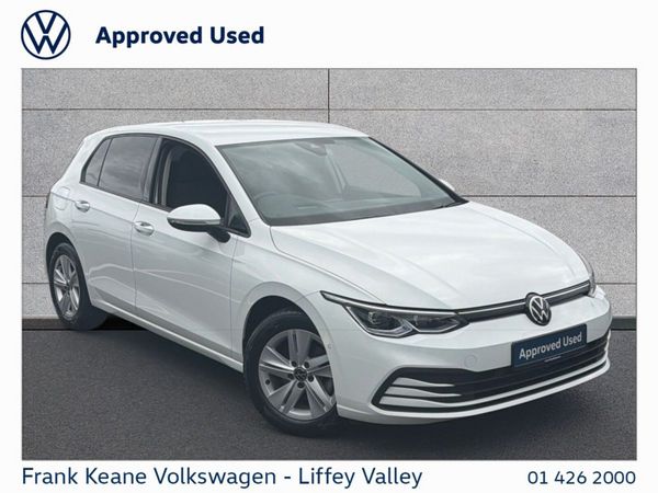 Volkswagen Golf Hatchback, Petrol, 2021, White