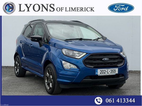 Ford EcoSport SUV, Petrol, 2020, Blue