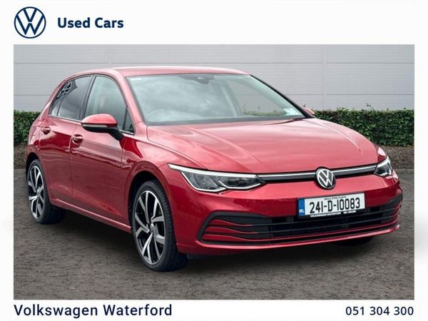 Volkswagen Golf Hatchback, Petrol, 2024, Red