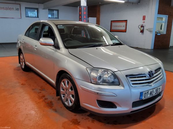 Toyota Avensis Saloon, Petrol, 2007, Silver