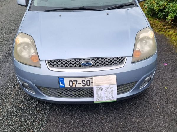 Ford Fiesta Hatchback, Petrol, 2007, Blue