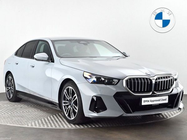 BMW 5-Series Saloon, Petrol Plug-in Hybrid, 2026, Grey