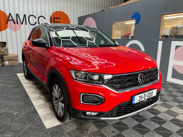 Volkswagen T-Roc SUV, Petrol, 2021, Red