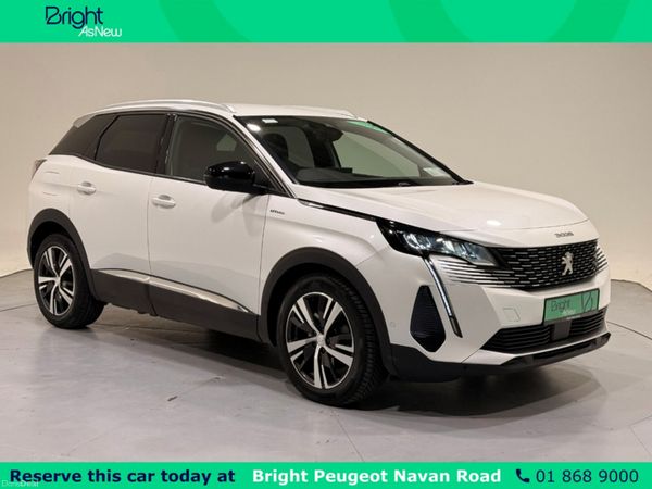 Peugeot 3008 MPV, Petrol Plug-in Hybrid, 2022, White