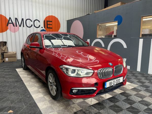 BMW 1-Series Hatchback, Petrol, 2018, Red