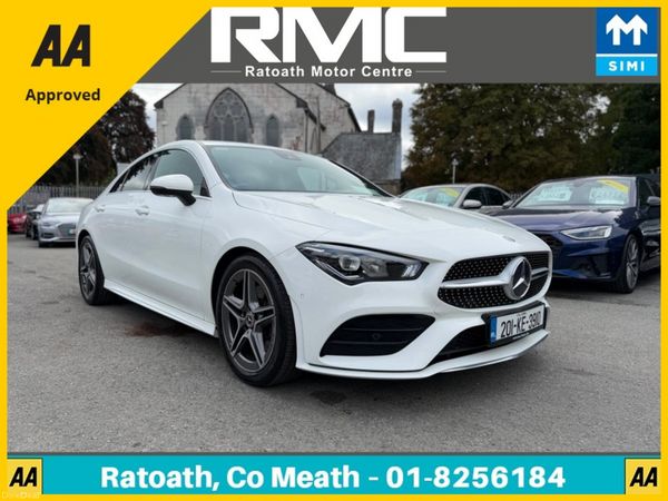 Mercedes-Benz CLA Coupe, Petrol, 2020, White