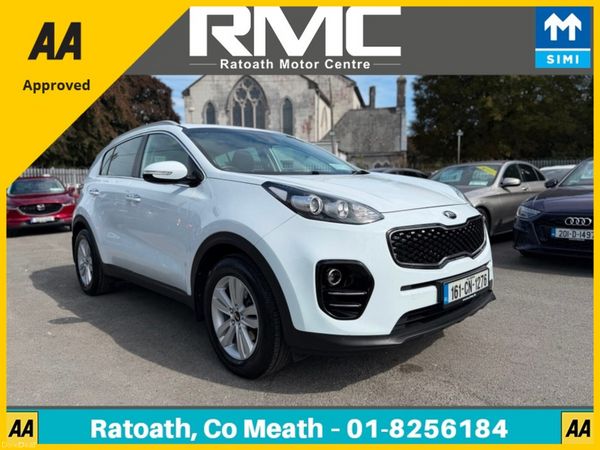 Kia Sportage SUV, Diesel, 2016, White
