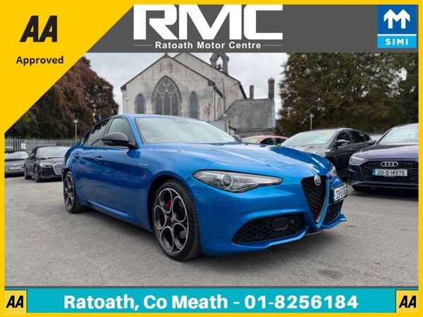 Alfa Romeo Giulia Saloon, Petrol Hybrid, 2023, Blue