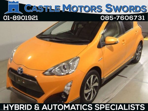 Toyota Aqua Hatchback, Petrol Hybrid, 2016, Yellow