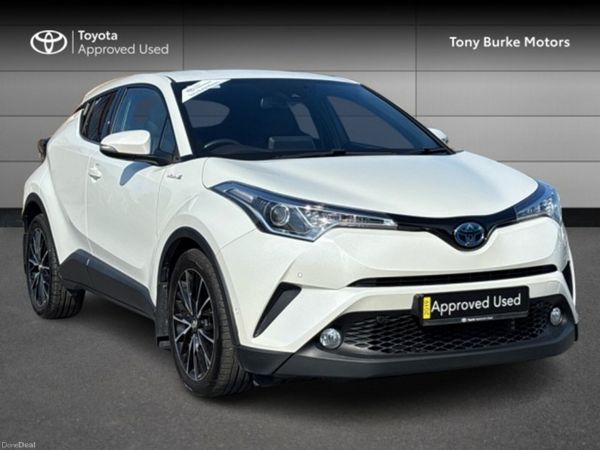 Toyota C-HR SUV, Petrol Hybrid, 2019, White