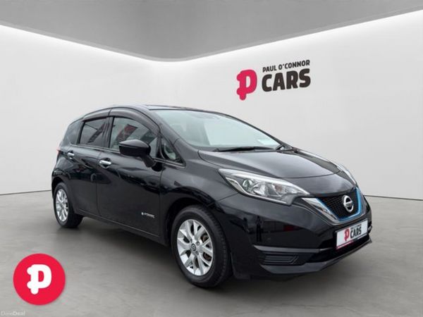 Nissan Note Hatchback, Petrol Hybrid, 2019, Black