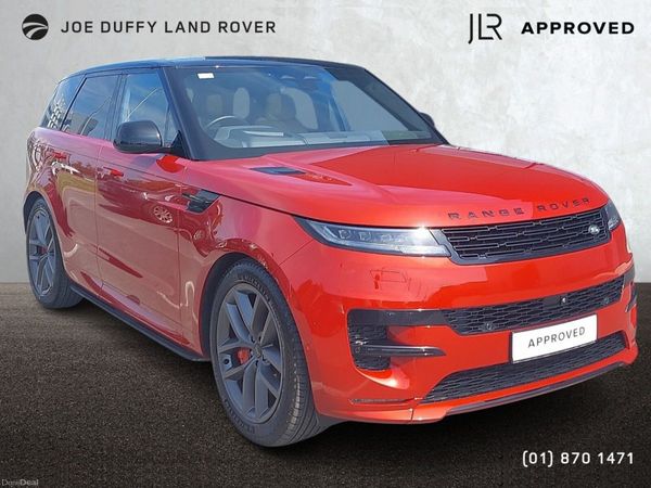 Land Rover Range Rover Sport SUV, Petrol Plug-in Hybrid, 2024, Red