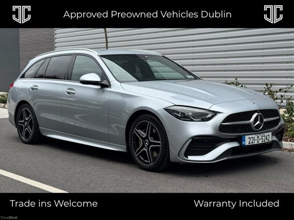 Mercedes-Benz C-Class Estate/Jeep, Diesel Hybrid, 2022, Grey