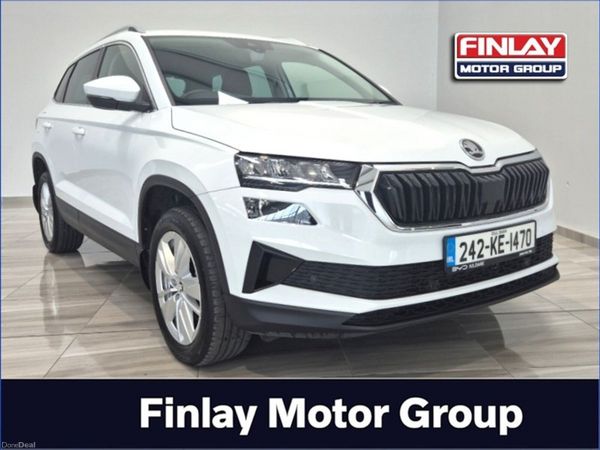 Skoda Karoq SUV, Petrol, 2024, White