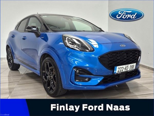 Ford Puma MPV, Petrol Hybrid, 2022, Blue