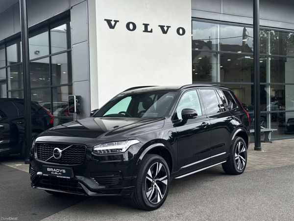 Volvo XC90 SUV, Petrol Plug-in Hybrid, 2021, Black