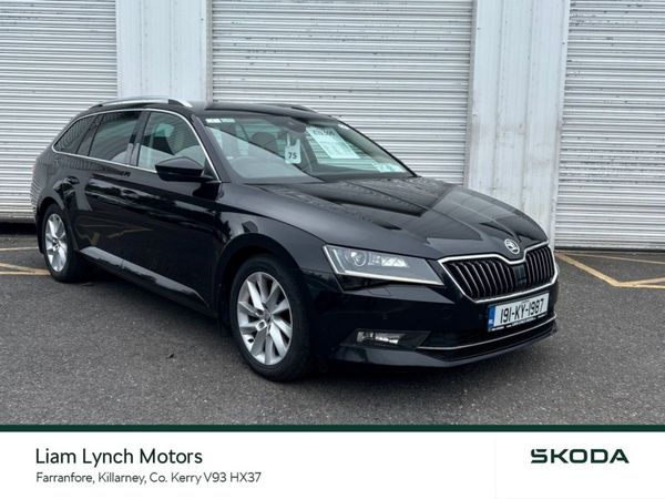 Skoda Superb Estate, Diesel, 2019, Black