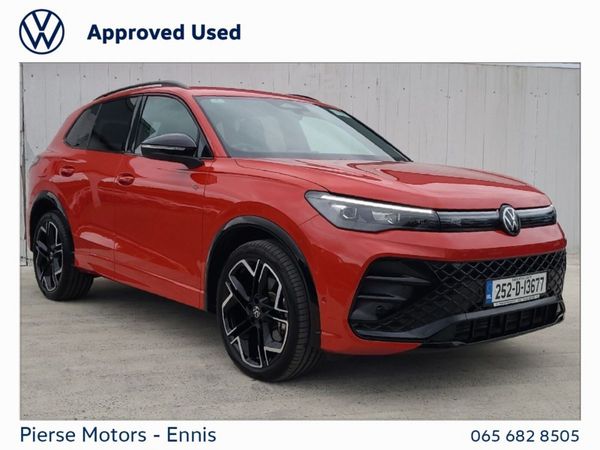 Volkswagen Tiguan SUV, Diesel, 2025, Red