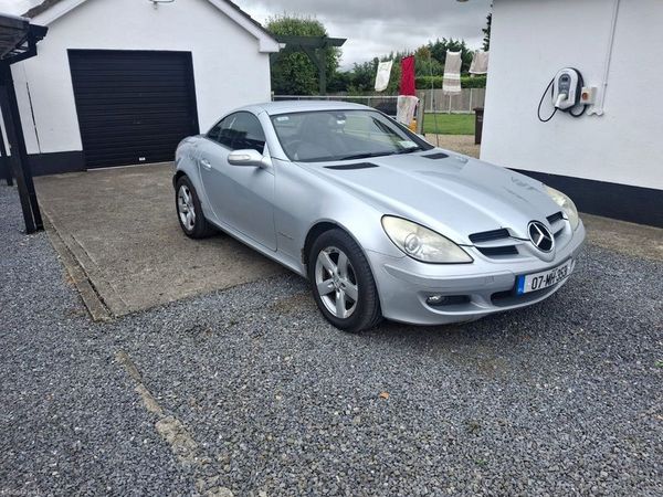 Mercedes-Benz SLK Convertible, Petrol, 2007, Silver