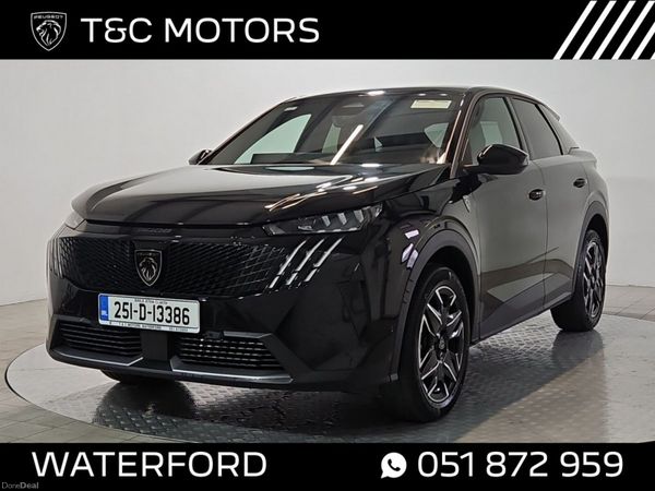 Peugeot 3008 MPV, Petrol Hybrid, 2025, Black