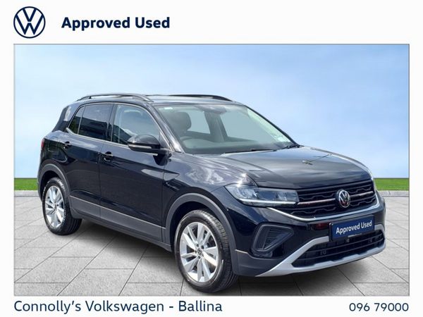 Volkswagen T-Cross SUV, Petrol, 2026, Black