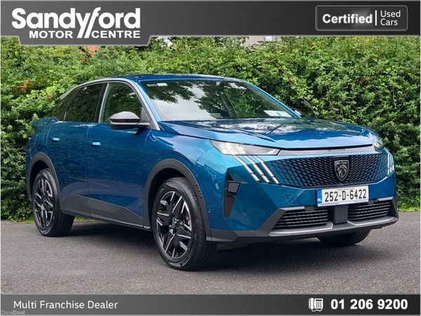 Peugeot 3008 SUV, Petrol, 2025, Blue