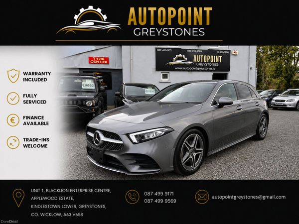 Mercedes-Benz A-Class Hatchback, Diesel, 2019, Grey