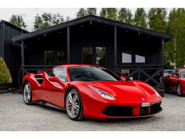 Ferrari 488 Coupe, Petrol, 2017, Red