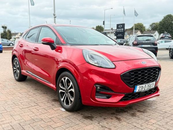 Ford Puma MPV, Petrol Hybrid, 2023, Red