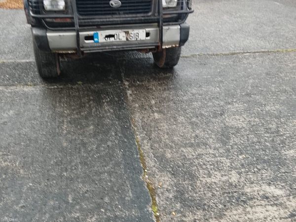 Daihatsu Fourtrak SUV, Diesel, 2001, Blue