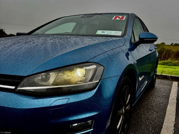 Volkswagen Golf Hatchback, Petrol, 2014, Blue